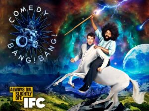 Cobie Smulders Wears a Strapless Black & White Dress