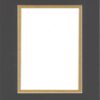 22×28 Black & Gold Double Picture Mats or Photography Matting Bevel Cut for 18×24 Pictures