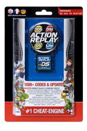 Datel Action Replay Cheat System (3DS/DSi XL/DSi/DS Lite) – DS blue