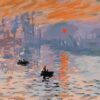 Diy oil painting, paint by number kit- worldwide famous oil painting Impression Sunrise by Monet 16*20 inch.