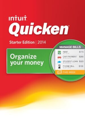 Quicken Starter Edition 2014 [Download]