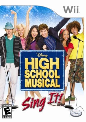 High School Musical: Sing It Bundle with Microphone – Nintendo Wii