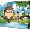 Diy oil painting, paint by number kit- My Neighbor Totoro 16*20 inch.