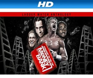 WrestleMania 21 April 3, 2005 1st Ever Money In The Bank Ladder Match Chris Jericho Vs. Chris Benoit Vs. Shelton Benjamin Vs. Edge Vs. Christian Vs. Kane [HD]