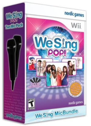 We Sing Pop with 2 Microphones – Nintendo Wii (2 Mic Bundle)