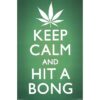 Posterservice Keep Calm Bong Poster