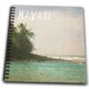 3dRose db_30919_2 Vintage Kauai Hawaii Sea and Land Tropical Travel Photography-Memory Book, 12 by 12-Inch