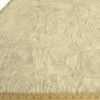 58” Wide Splenda Satin Ribbon Rosette Ivory Fabric By The Yard