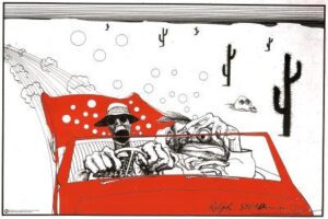 Posterservice Ralph Steadman Fear and Loathing Poster