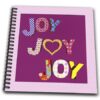 db_36002_1 777images Digital Paintings Text Art – Joy, Joy, Joy. Cute text design with with lots of fun wallpaper. Hearts plaids polkadots animals – Drawing Book – Drawing Book 8 x 8 inch