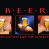 NMR 24759 Beer Served Decorative Poster