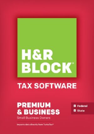 H&R Block Tax Software Premium & Business 2013 Win [Download]