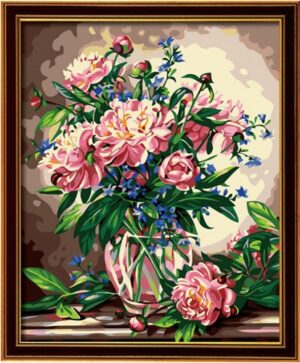 Diy oil painting, paint by number kit- Potpourri 16*20 inch.
