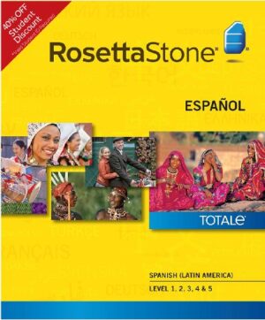 Rosetta Stone Spanish (Latin America) Level 1-5 Set - Student Price (PC) [Download]