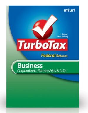 TurboTax Business Federal + E-File 2012 for PC [Download]