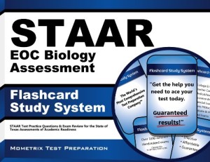STAAR EOC Biology Assessment Flashcard Study System: STAAR Test Practice Questions & Exam Review for the State of Texas Assessments of Academic Readiness (Cards)