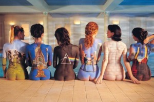 NMR 9098 Pink Floyd Back Art Decorative Poster