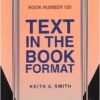 Text in the Book Format