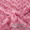 Neotrims Soft Feel Pile Minky Plush Fabric with Rose Flower Pattern in 8 Beautiful Colours, Lightweight, Perfect for Photography Backdrops or Dressmaking Crafts, Luxurious, Soft Handle, Ideal for Babies. Mink Cuddle Blankets, Throws, Bed Covers. By The Metre