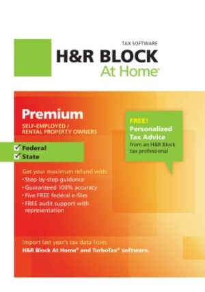H&R Block At Home Premium + State 2012 Win [Download]