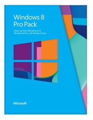 Microsoft Windows 8 Pro Pack (Win 8 to Win 8 Pro Upgrade) [Online Code]