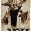 Star Wars Yoda May The Force Be With You Poster