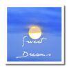 3dRose ht_49782_2 Sweet Dreams Night Moon Photography Iron on Heat Transfer Paper, 6 by 6-Inch