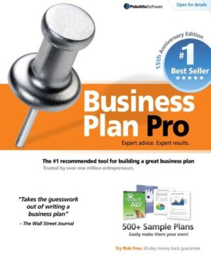 Business Plan Pro 15th Anniversary Edition  [Download] [OLD VERSION]