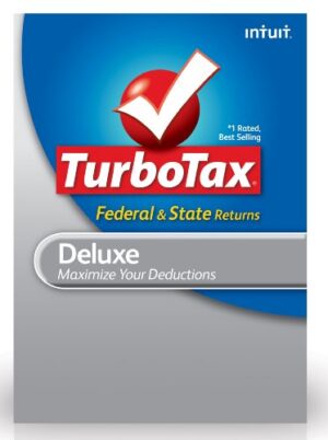 TurboTax Deluxe Federal + E-File + State 2012 for PC [Download]