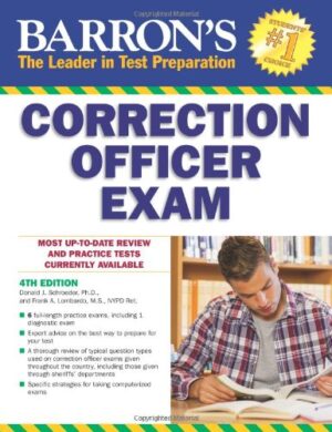 Barron's Correction Officer Exam, 4th Edition