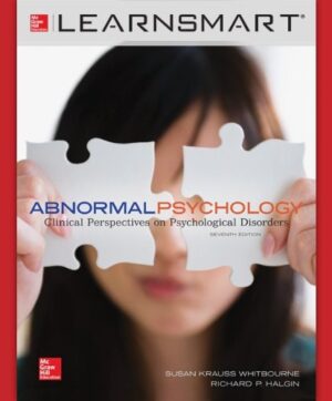 LearnSmart Online Access for Abnormal Psychology: Clinical Perspectives [Instant Access]