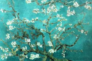 Pyramid PAS0014 Almond Blossoms Decorative Poster
