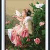 Diy oil painting, paint by number kit- Angels of peace 16*20 inch.