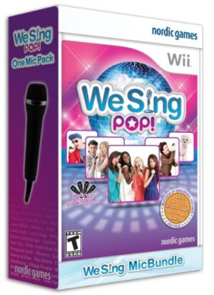 We Sing Pop with 1 Microphone – Nintendo Wii