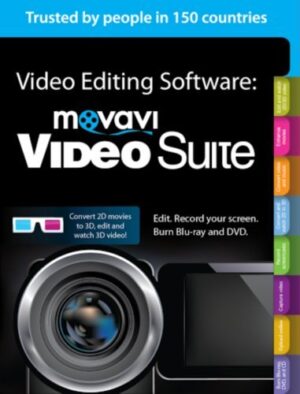 Movavi Video Suite 12 Video Editing Software Personal [Download]